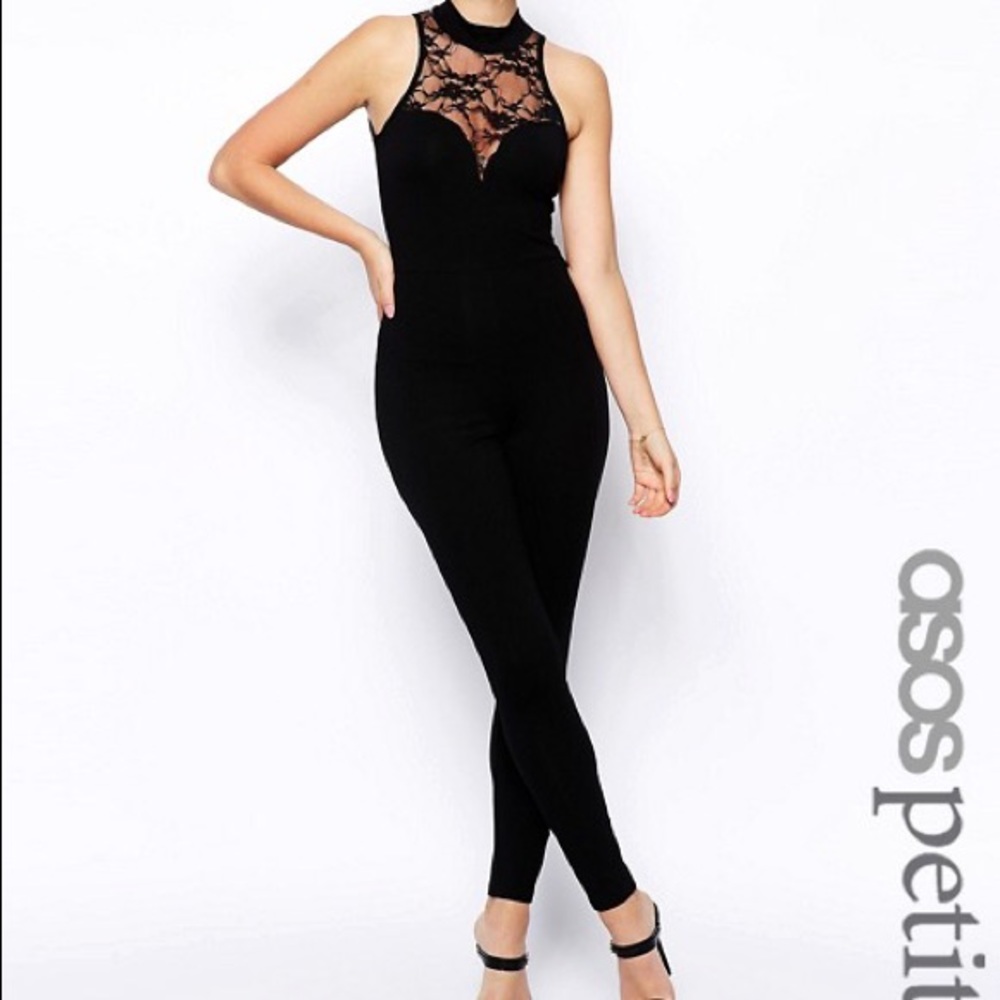 ASOS petite exclusive unitard